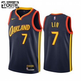 Dres Golden State Warriors Jeremy Lin 7 2020-21 City Edition Swingman - Dječji